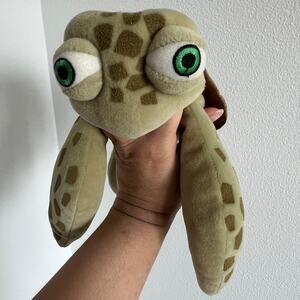 Disneyland Parks Pixar's Finding Nemo Crush Brown Spotted Green Eyes 12" Plush